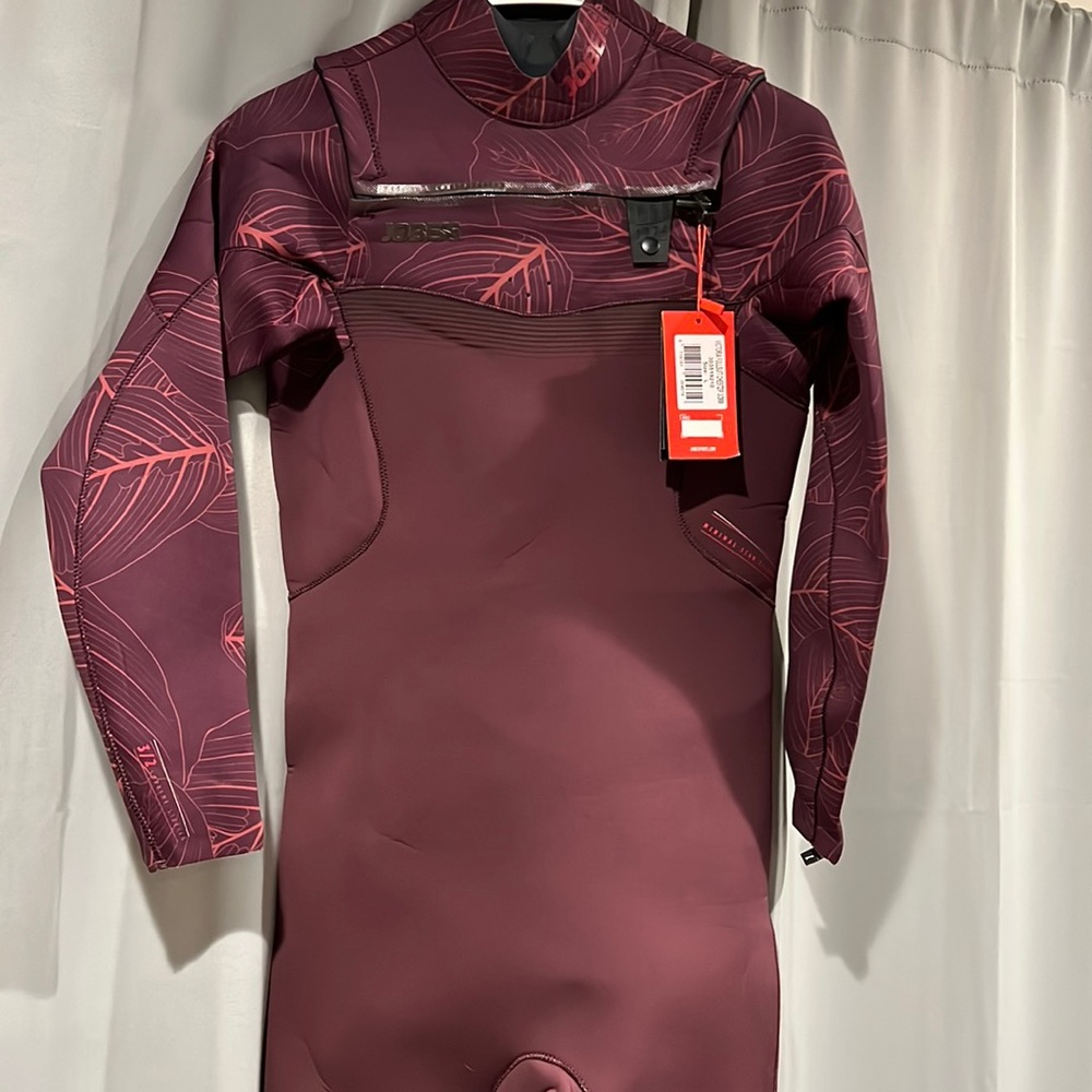 JOBE women’s neoprene full wetsuit dive  NWT size L chest entry